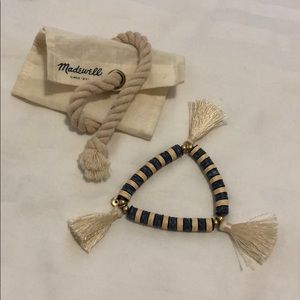 Madewell boho fringe bracelet